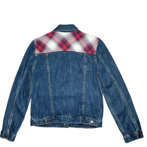 Gap x Pendleton Denim/Plaid Jacket Size Medium - Picture 2 of 5